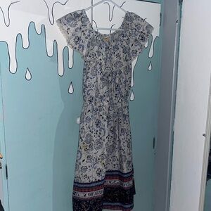 4th of July off the shoulders dress